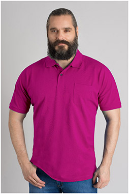 Sport, Polos M. Corta, 105837, FUCSIA