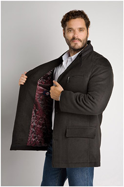 Abrigo, Chaquetones y Piel, 106759, NEGRO