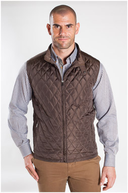 Abrigo, Chalecos, 107080, MARRON
