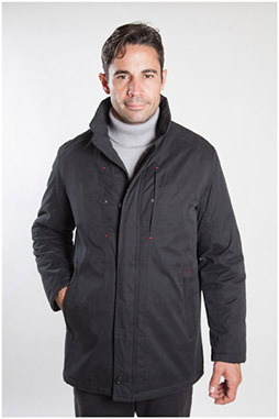 Abrigo, Chaquetones y Piel, 107083, NEGRO