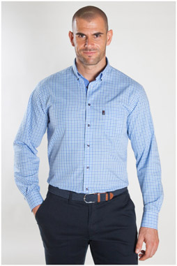 Camisas, Sport Manga Larga, 107108, MARINO
