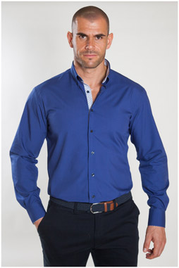 Camisas, Sport Manga Larga, 107207, MARINO