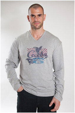 Sport, Camisetas M. Larga, 107388, GRIS MEDIO