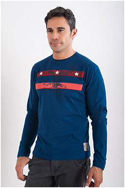 Sport, Camisetas M. Larga, 107730, MARINO