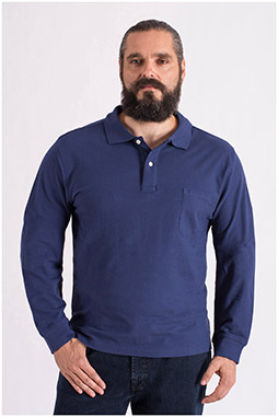 Sport, Polos M. Larga, 107739, INDIGO