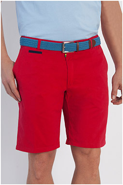 Pantalones, Bermudas, 107905, ROJO