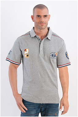 Sport, Polos M. Corta, 107955, GRIS MEDIO