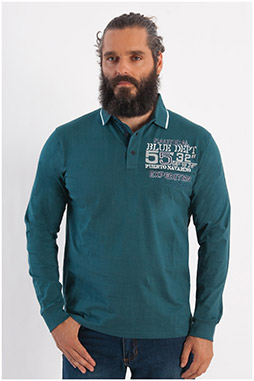 Sport, Polos M. Larga, 108164, VERDE