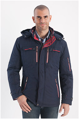 Abrigo, Chaquetones y Piel, 108214, MARINO