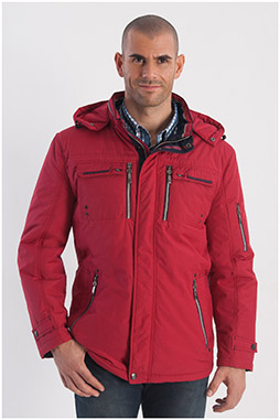 Abrigo, Chaquetones y Piel, 108214, GRANATE