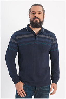 Sport, Polos M. Larga, 108228, MARINO