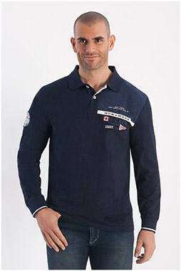 Sport, Polos M. Larga, 108234, MARINO