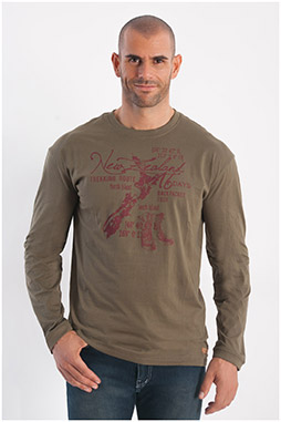 Sport, Camisetas M. Larga, 108257, OLIVA