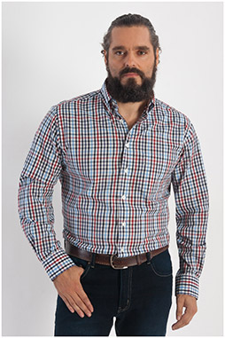 Camisas, Sport Manga Larga, 108275, MARINO