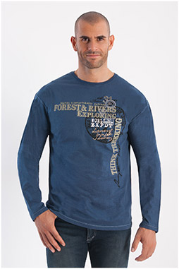 Sport, Camisetas M. Larga, 108294, INDIGO