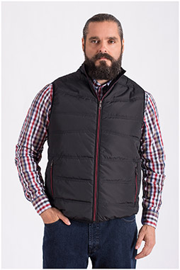 Abrigo, Chalecos, 108565, NEGRO