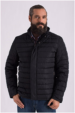 Abrigo, Chaquetones y Piel, 108596, NEGRO