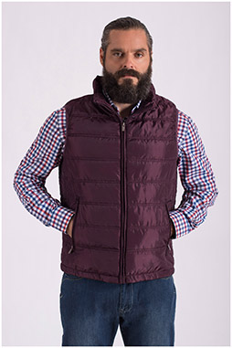 Abrigo, Chalecos, 108600, GRANATE