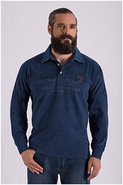 Sport, Polos M. Larga, 108611, MARINO