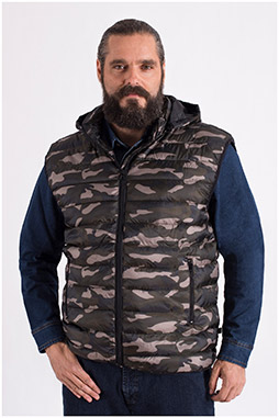 Abrigo, Chalecos, 108640, KAKI