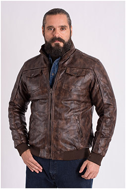 Abrigo, Chaquetones y Piel, 108642, MARRON
