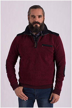 Sport, Chaquetas y Sudaderas, 108647, GRANATE