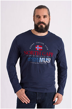 Sport, Camisetas M. Larga, 108650, MARINO