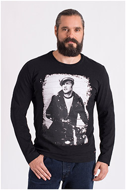 Sport, Camisetas M. Larga, 108652, NEGRO