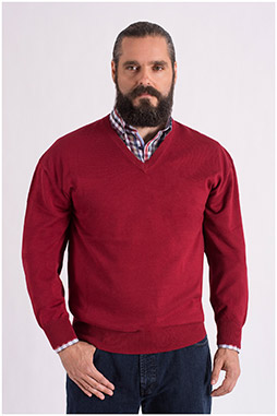 Punto, Jerseys, 108658, GRANATE