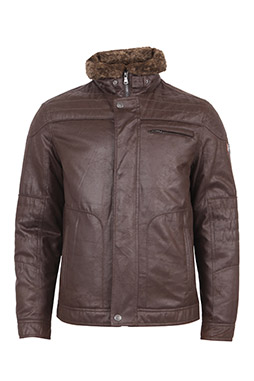 Abrigo, Chaquetones y Piel, 108786, MARRON