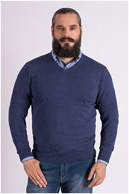 Punto, Jerseys, 109374, INDIGO