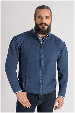 Punto, Chaquetas, 109415, MARINO