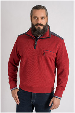 Sport, Chaquetas y Sudaderas, 109419, GRANATE