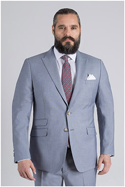 Sastrería, Trajes de Vestir, 109428, GRIS MEDIO