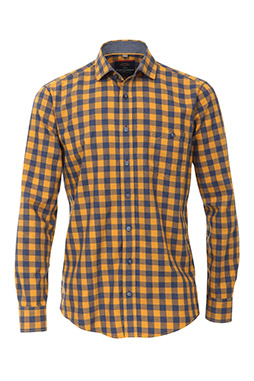 Camisas, Sport Manga Larga, 109508, MOSTAZA