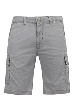Pantalones, Bermudas, 109577, GRIS MEDIO