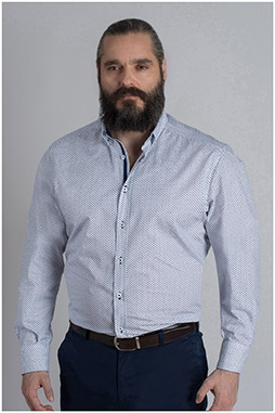Camisas, Sport Manga Larga, 109589, MARINO