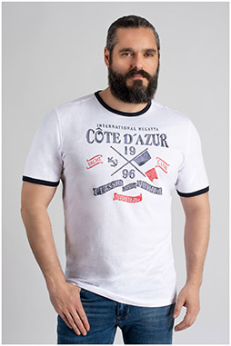 Sport, Camisetas M. Corta, 109728, BLANCO