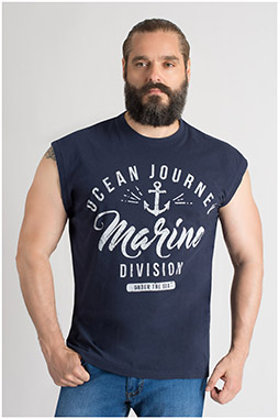 Sport, Camisetas M. Corta, 109740, MARINO