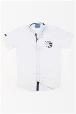 Camisas, Sport Manga Corta, 109744, BLANCO