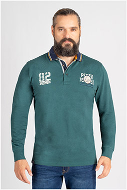 Sport, Polos M. Larga, 109797, VERDE