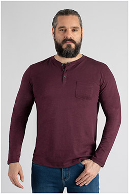 Sport, Camisetas M. Larga, 109827, GRANATE