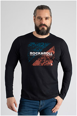 Sport, Camisetas M. Larga, 109828, NEGRO