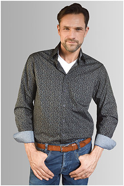 Camisas, Sport Manga Larga, 109911, ANTRACITA