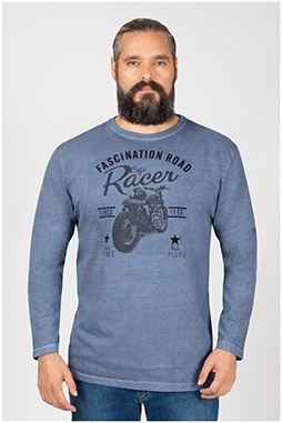 Sport, Camisetas M. Larga, 109951, INDIGO