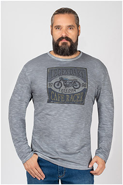Sport, Camisetas M. Larga, 109952, ANTRACITA