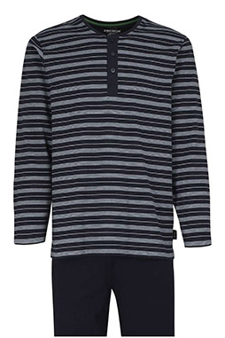 Homewear, Pijama M. Larga, 110536, VERDE