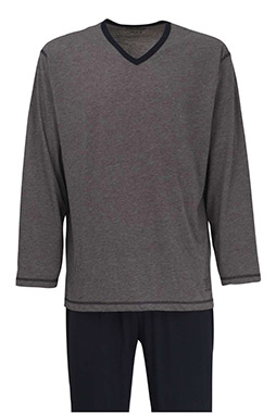 Homewear, Pijama M. Larga, 110578, GRIS MEDIO