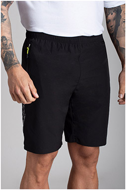 Pantalones, Bermudas, 110732, NEGRO