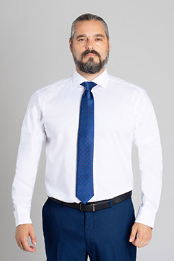 Camisas, Vestir Manga Larga, 111590, BLANCO